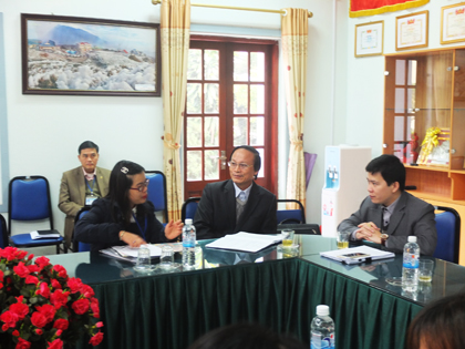 Hiệp hội các trường cao đẳng, trung cấp kinh tế - kỹ thuật thực hiện công tác đánh giá ngoài tại trường CĐ Kinh tế tài chính và công nghệ Thái Nguyên